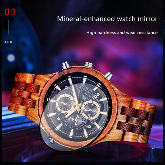 Zebra&Red Sandalwood Watch