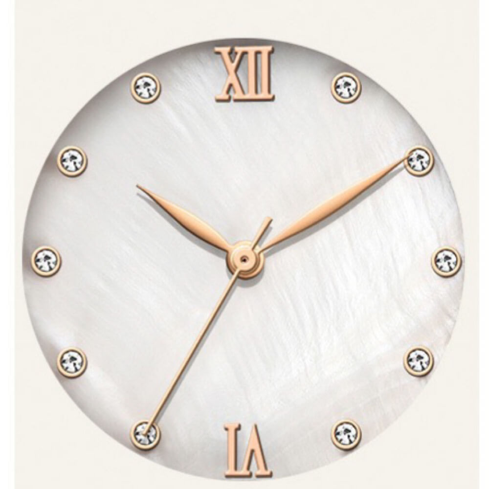 Multi-Colour Lady Watch White Face