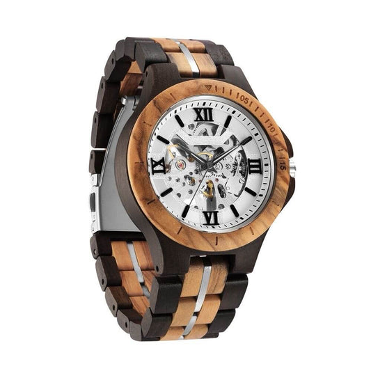 Rugged Automatic 45mm-Oliva Wood