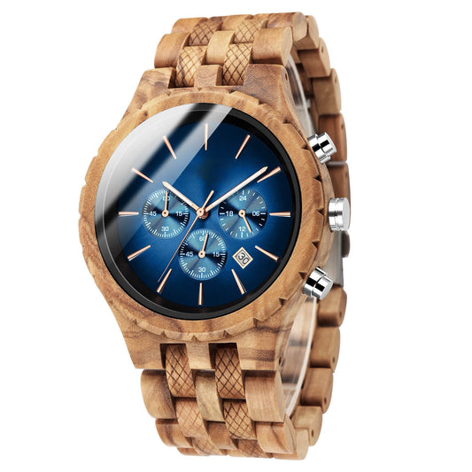 Classic Oliva Wood Watch