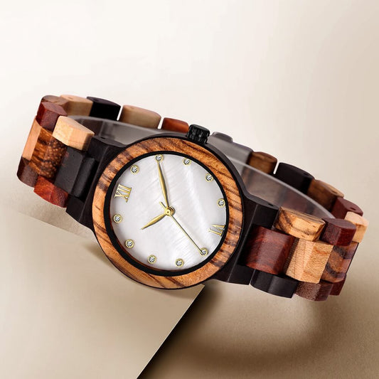 Celebrate Mother's Day with a Personalized Engraved Wooden Watch