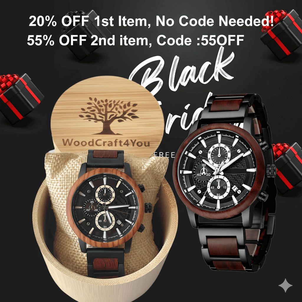 Men's Watches - WoodCraft4You