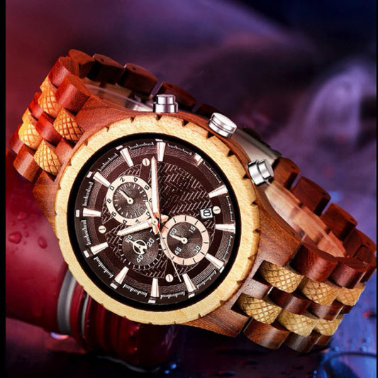 Maple&Red Sandalwood Watch