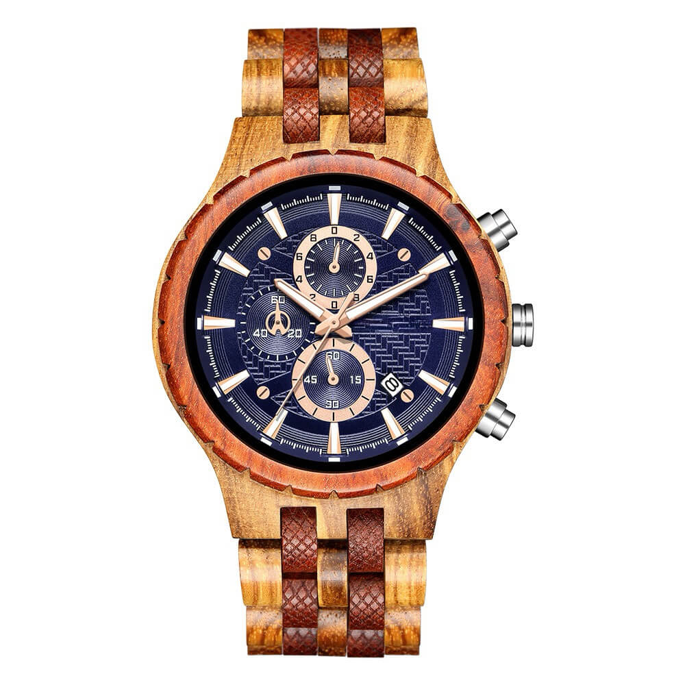 Zebra&Red Sandalwood Watch
