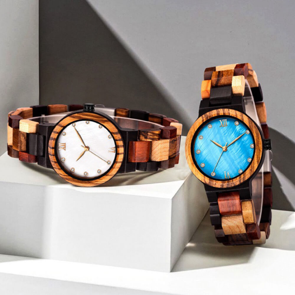 Multi-Colour Lady Watch Blue Face