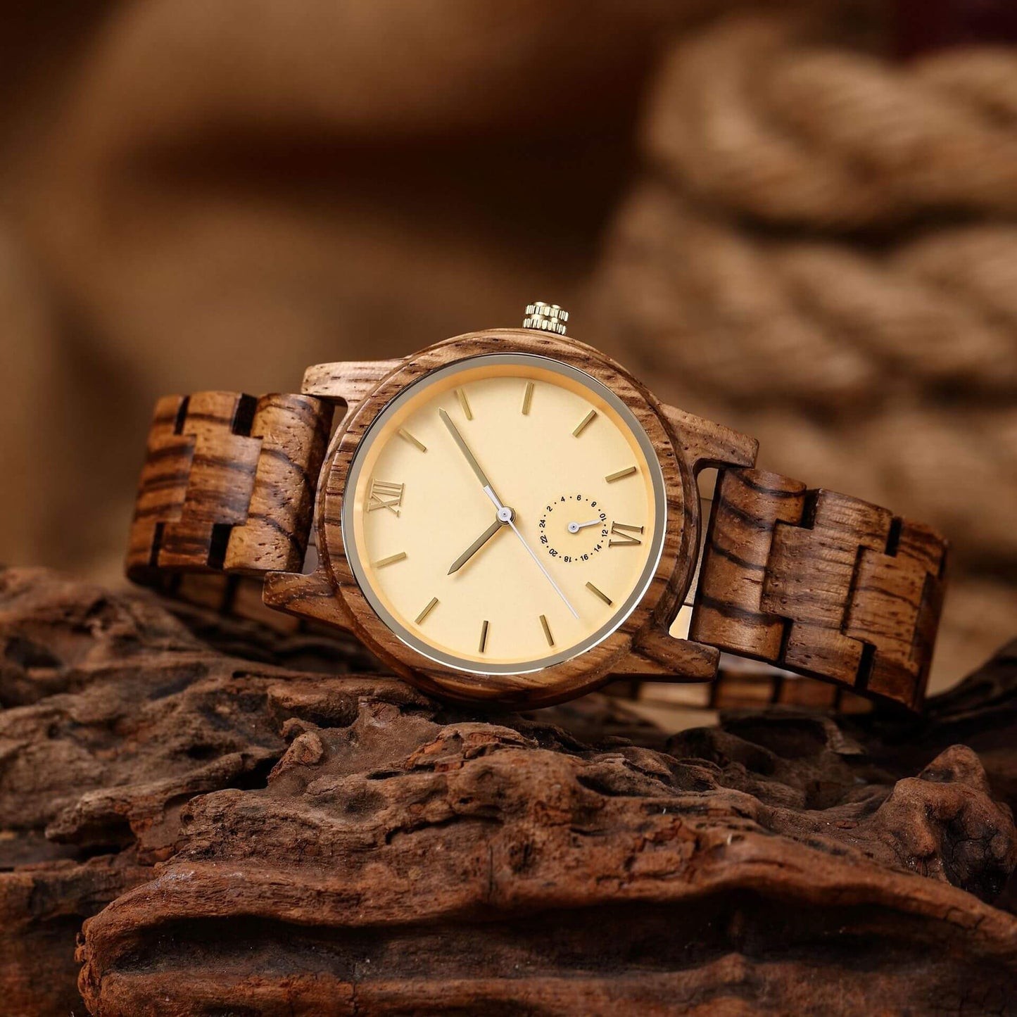Sleek and Classic Wood Watch - WoodCraft4You