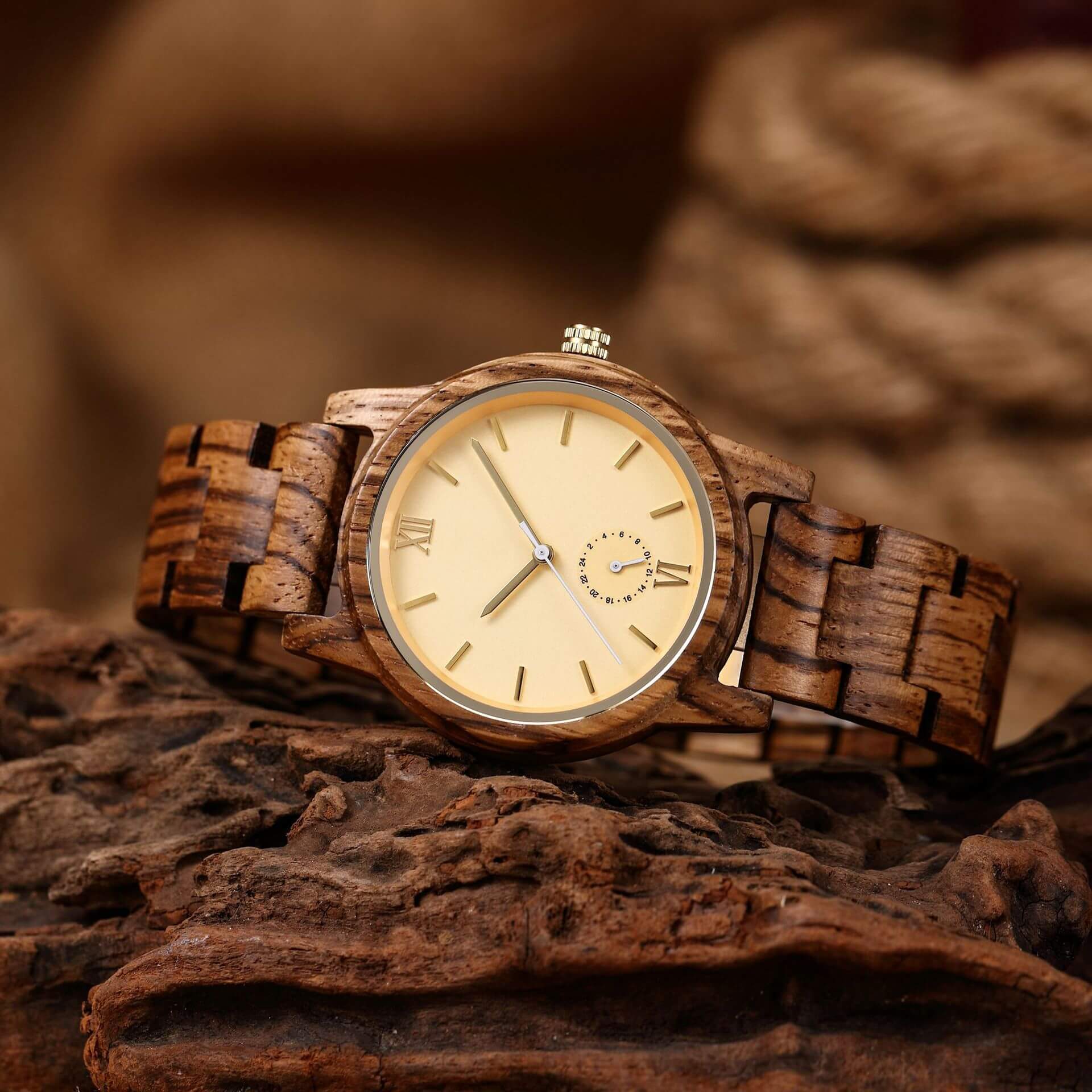 Sleek and Classic Wood Watch - WoodCraft4You