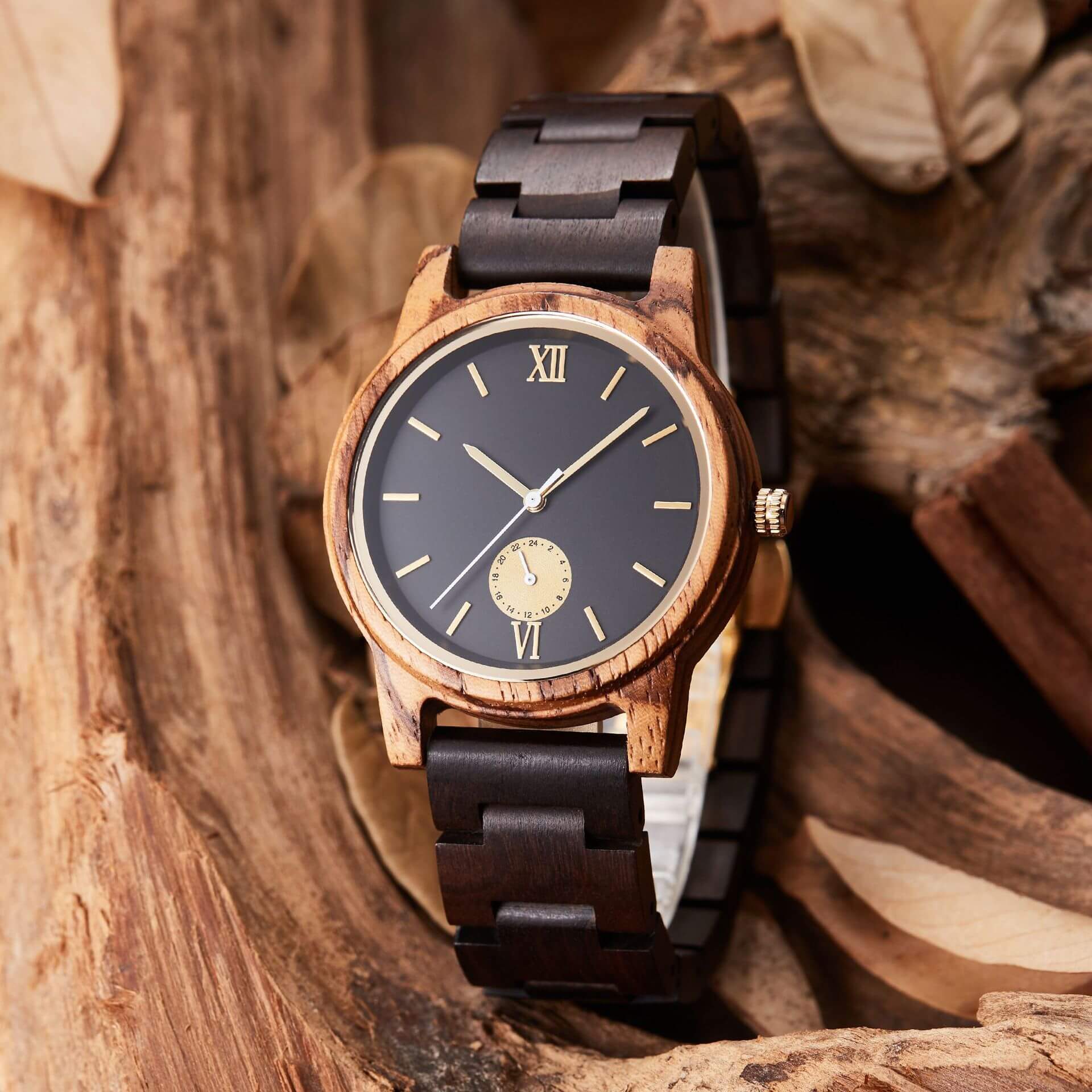 Sleek and Classic Wood Watch - WoodCraft4You